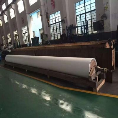 Buy Synthetic Rubber Coated Rollers Long Life Span 13000mm For Copper Foil Industry online manufacture