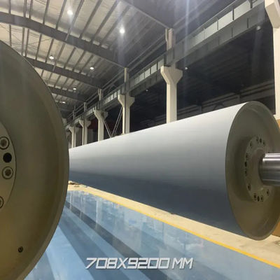 Buy Pull Roll Stand Corona Roller Corona Treater Rubber Roller For BOPET BOPP Line online manufacture