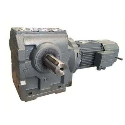 Buy Industrial Heli Worm Geared Motor S Series Parallel Shaft Helical Gearbox online manufacture