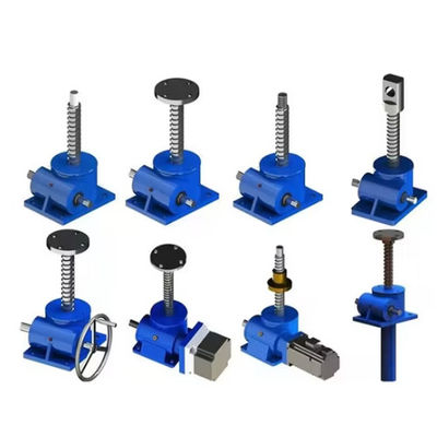 Buy Manual Base Rotating Reduction Lift / Transmission Worm Gear Screw Jack online manufacture
