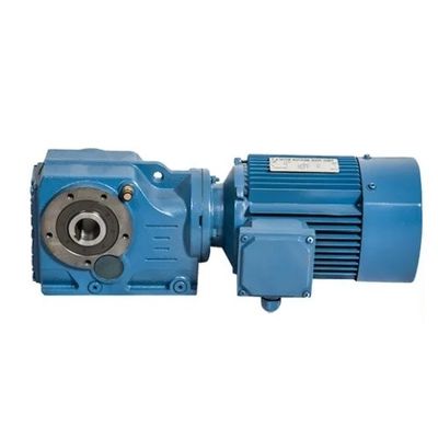 Buy K Series Helical Gear Spiral Bevel Gearbox Reducer With Electric Motor online manufacture
