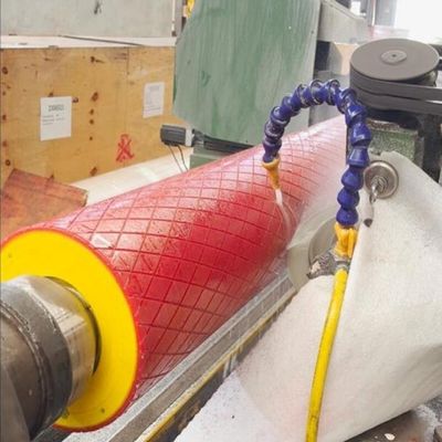 Buy Photovoltaic Industrial Rollers Synthetic Rubber Covered Custom Rubber Rollers online manufacture