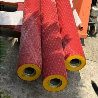 Buy Ethylene Propylene Diene Monomer Coated Rubber Roller For Metallurgical Industry online manufacture