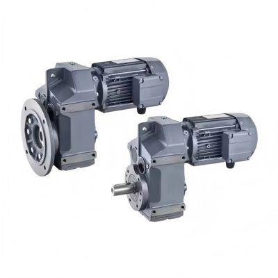 Buy F4 Stable Operation Low Noise Saving Space Parallel Shaft Helical Gear Motor Reducer online manufacture