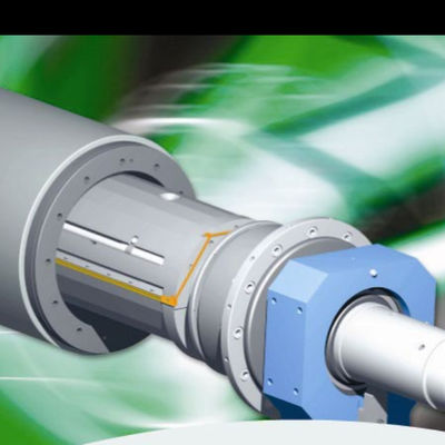 Buy Customized Rubber Crownning Soft Calender Roller with 91±2 Shore D Hardness and ≤0.02mm Runout for Oil Circulation online manufacture