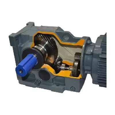 Buy K37 Series Helical Bevel Gear Reducer Helical Bevel Gearbox With AC Electric Motor online manufacture