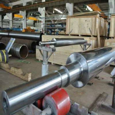 Buy Thermal Oil Heated MDO Stretch Roller With Cylindricity <0.05mm and Out of Roundness <0.05mm for BOPP/BOPET/BOPA Line online manufacture