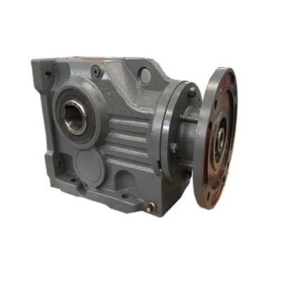 Buy KF67 Solid Shaft Right Angle Speed Reducer Gearbox Helical Bevel Motor Speed Reducer With Output Shaft online manufacture
