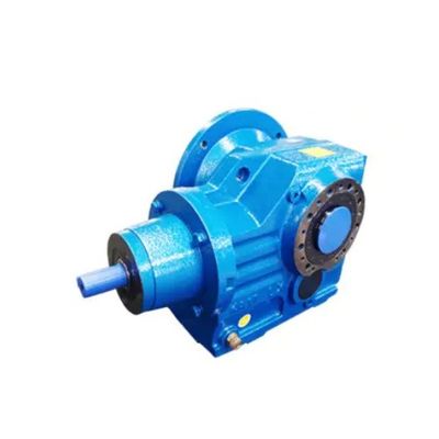 comprar KF157 Motor de engrenagem helicoidal de bisel montado em flange duplo com HT250 Ferro fundido de alta resistência e aço ligado 20CrMo para torque máximo de 18.000 N * m Fabricação em linha