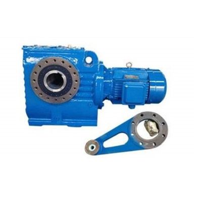 Buy S47 Series Helical Right Angle Speed Reducer Gearbox Worm Transmission Gearbox With High Overload Bearing Capacity online manufacture
