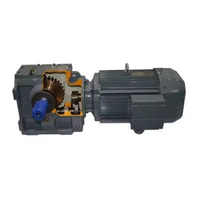 Buy SAF47 Series Flange Intelligent Transmission Hollow Shaft Worm Gearbox Helical Worm Gear Reducer online manufacture