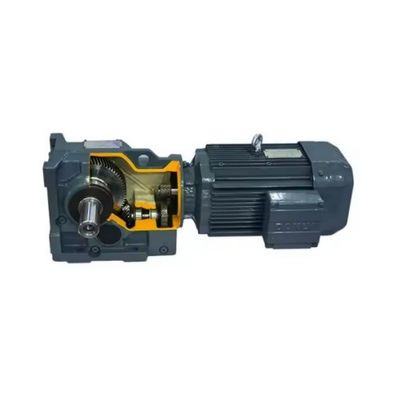 kaufen angepasster S-Reihe Helical Worm Gear Motor mit Parallelwelle für Schleifmaschine S37-S97 90~4000 N*m 6,8~286,4 Getriebeverhältnis Online-Herstellung