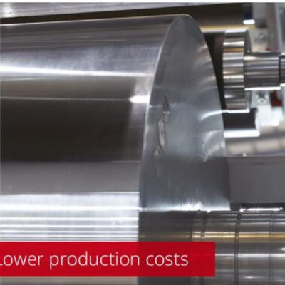 Buy Aluminum Ceramic Coated Coating Drum Roller Film Vacuum Metallizer online manufacture