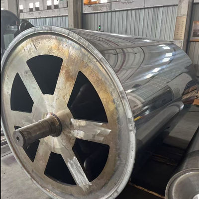Buy Film Vacuum Metalizer Drum Cooling Roller Long Life Span Chrome Coating online manufacture