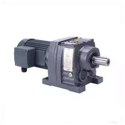 Buy R147 Series Inline Motor Gearbox Hard Tooth Helical Gear Reducer online manufacture