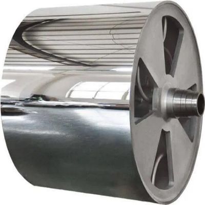 Buy High Hardness HRC62 Mirror Polish Cooling Roller with 45# Seamless Pipe and ≤0.5° Temperature Difference online manufacture