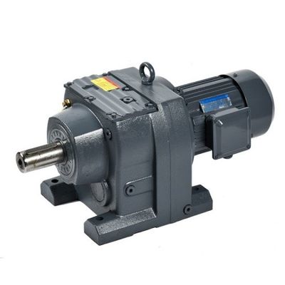 comprar Reducción de velocidad del engranaje helicoidal de la serie R 50:1 con engranaje de acero 45# para el control preciso de la velocidad en maquinaria industrial Fabricación en línea