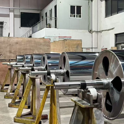 comprar Rodillo de precalentamiento MDO recubierto de cromo de 100-150um con RPM 800M/MIN para el procesamiento de películas a alta temperatura hasta 260°C Fabricación en línea