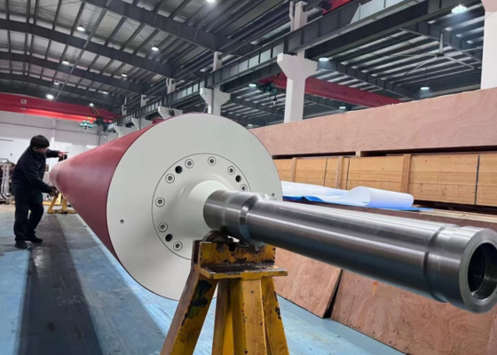 acheter Rouleau en caoutchouc à surface lisse pour l'industrie du film plastique fabrication en ligne
