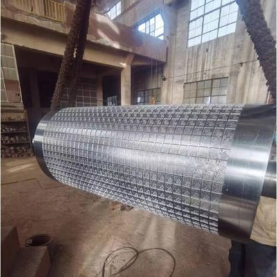 Industry Plastic Embossing Roller CNC Engraved Metal Embossing Roller
