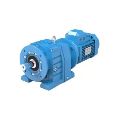 Papermaking Plants R127 Coaxial Helical Gearbox Speed Reducer With Solid Shaft
