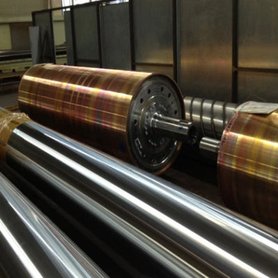 Fast Delivery 42Crmo Alloy Steel Cooling Roller For Nonwoven Fabric