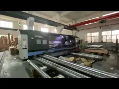 Hard Chrome Corrugated Metal Roller Wear Resistant With Longer Using Life