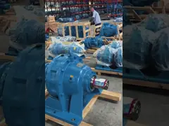 P2NB12-KF97 Coaxial Inline Planetary Gear Box Combined With Helical Bevel Gear Unit