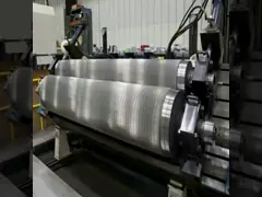 Single Facer Corrugator Roll Peripheral Heating HRC58 Hardness