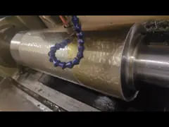 Customized Pattern Embossing Roller 45# Steel Q355B Material For Plastic Sheet