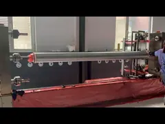 45# Steel CFRP Carbon Fiber Roller EPDM Rubber Coated for BOPP BOPET Production Line